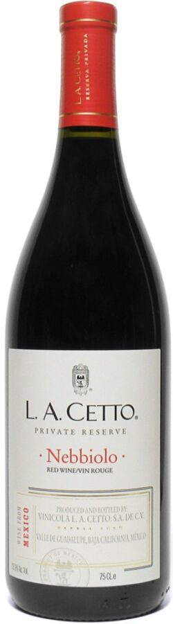 Nebbiolo Private Reserve Valle de Guadalupe